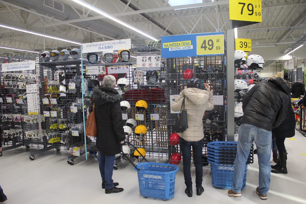 W piątek 8 stycznia Decathlon przeniósł się do nowego obiektu