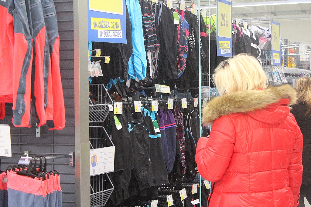 W piątek 8 stycznia Decathlon przeniósł się do nowego obiektu