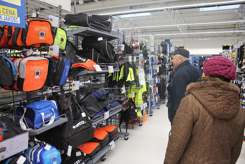 W piątek 8 stycznia Decathlon przeniósł się do nowego obiektu