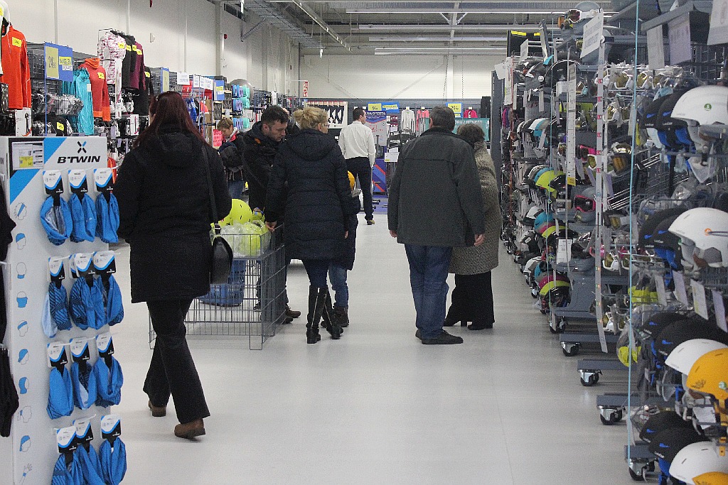 W piątek 8 stycznia Decathlon przeniósł się do nowego obiektu