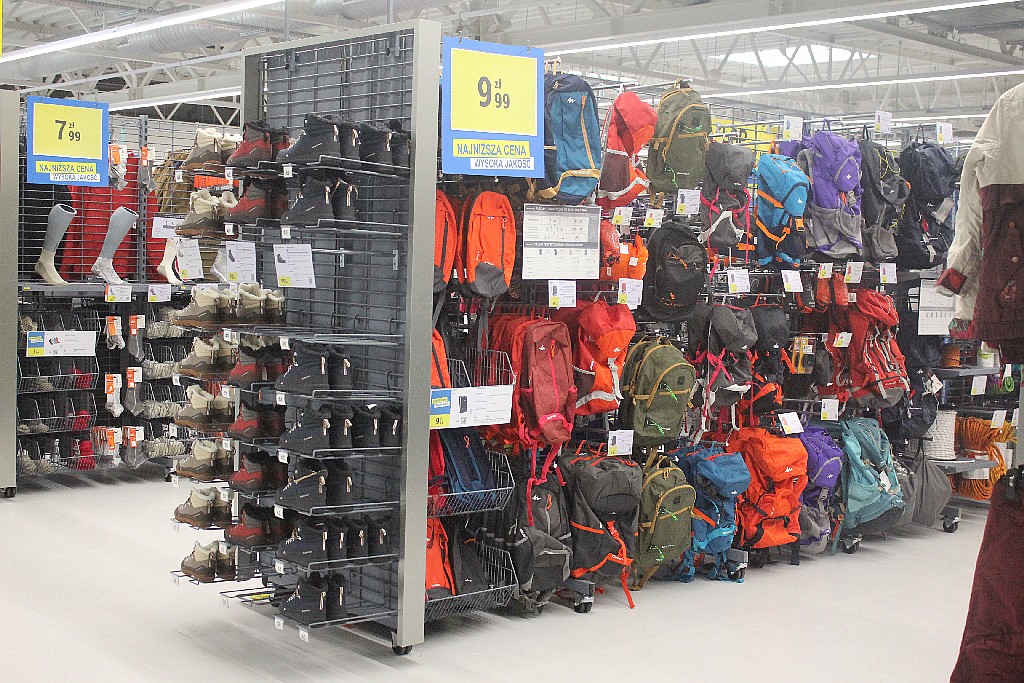 W piątek 8 stycznia Decathlon przeniósł się do nowego obiektu