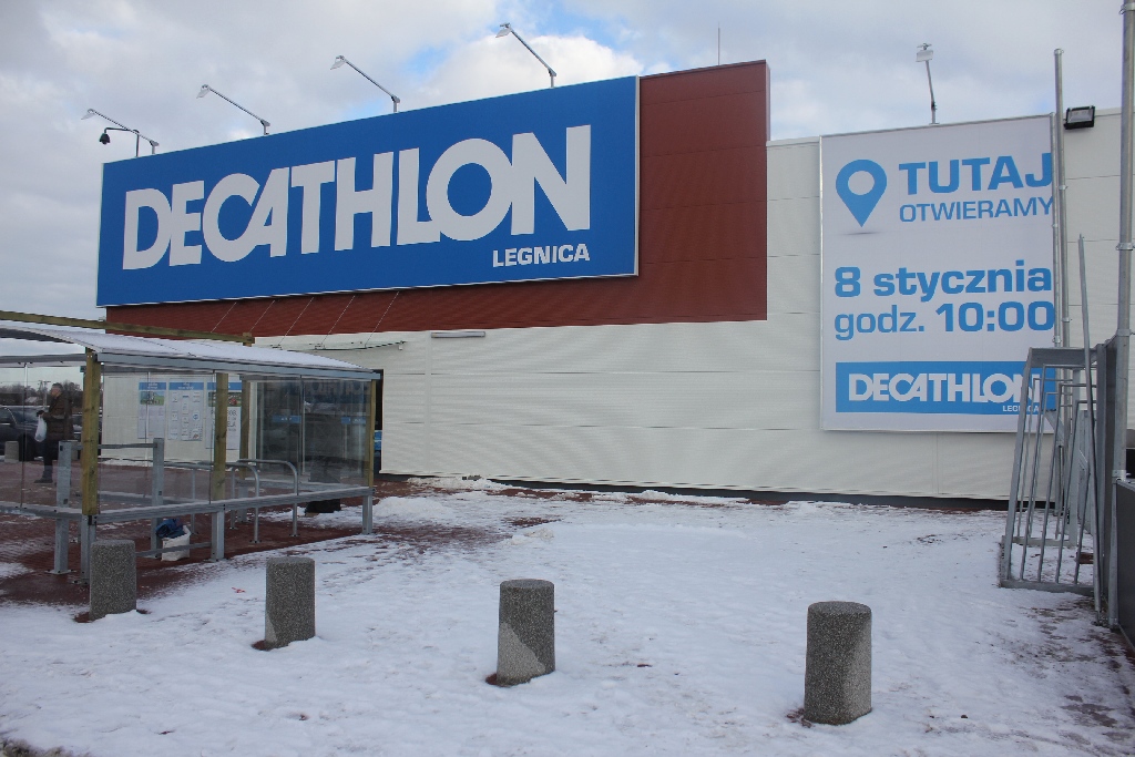 W piątek 8 stycznia Decathlon przeniósł się do nowego obiektu