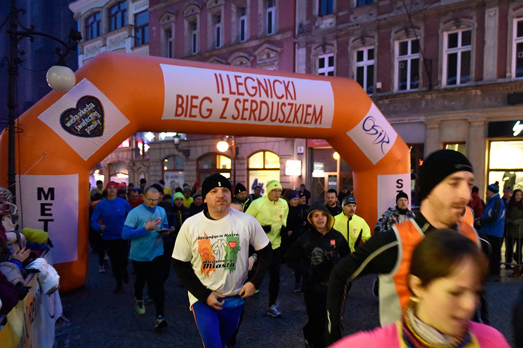 WOŚP: Po raz drugi odbył się Legnicki Bieg z Serduszkiem
