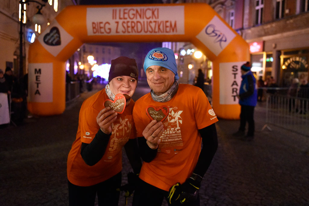WOŚP: Po raz drugi odbył się Legnicki Bieg z Serduszkiem