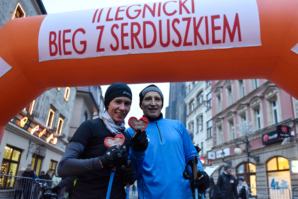 WOŚP: Po raz drugi odbył się Legnicki Bieg z Serduszkiem