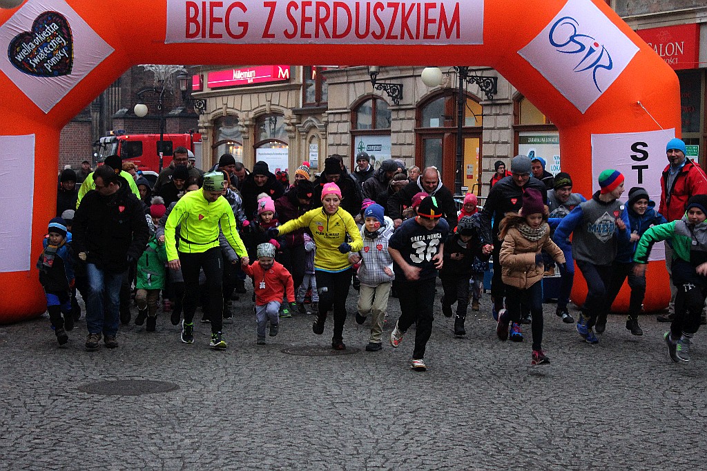 WOŚP: Po raz drugi odbył się Legnicki Bieg z Serduszkiem
