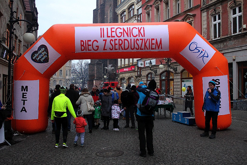 WOŚP: Po raz drugi odbył się Legnicki Bieg z Serduszkiem