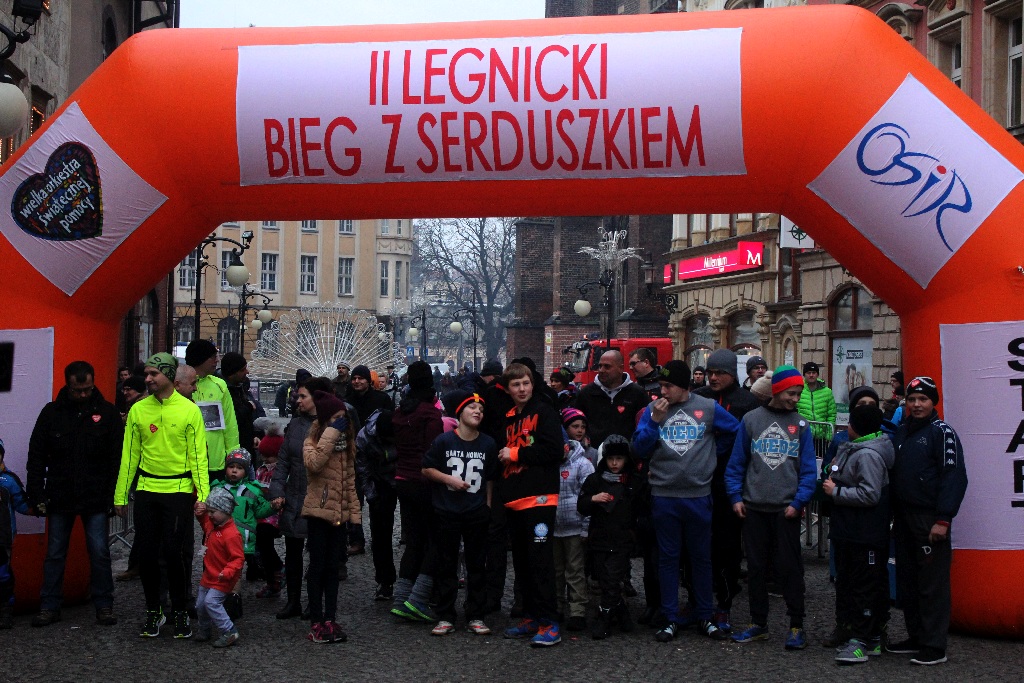 WOŚP: Po raz drugi odbył się Legnicki Bieg z Serduszkiem