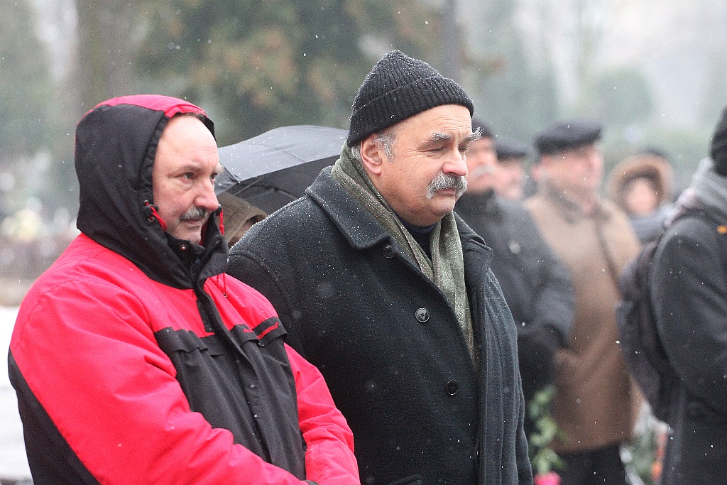 Kilkaset osób przyszło pożegnać redaktora Czesława Pańczuka