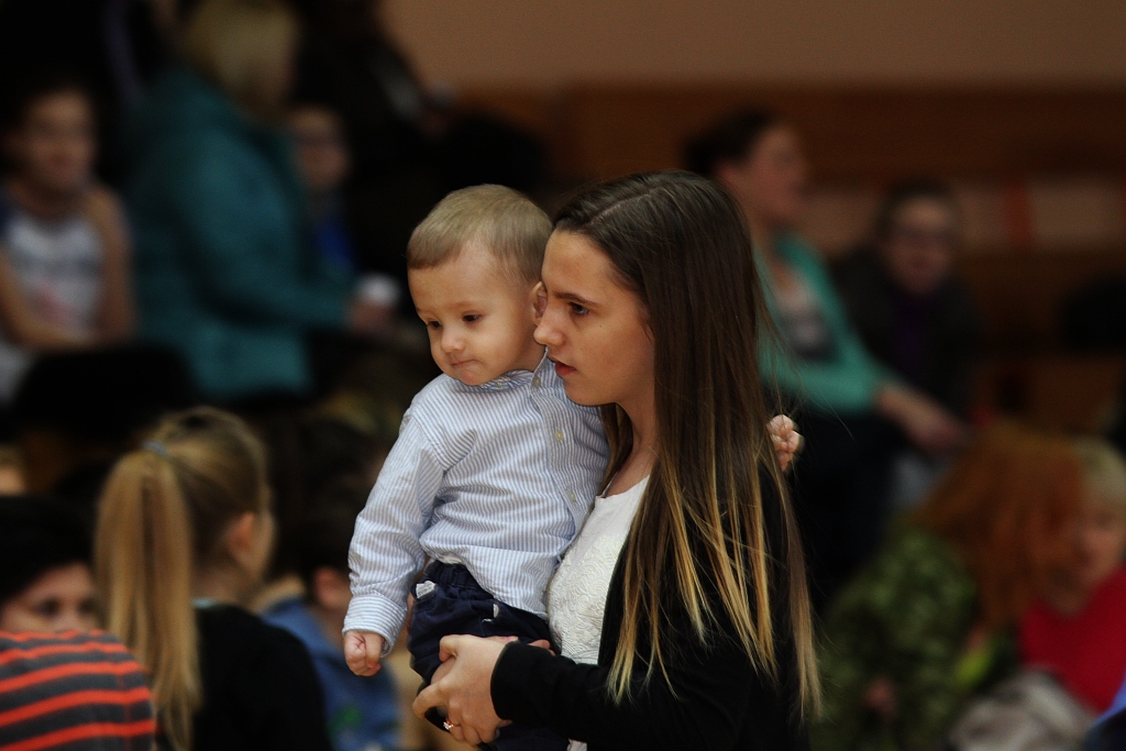 Około stu osób zatańczyło Zumbę dla chorego  Dominika Słupskiego