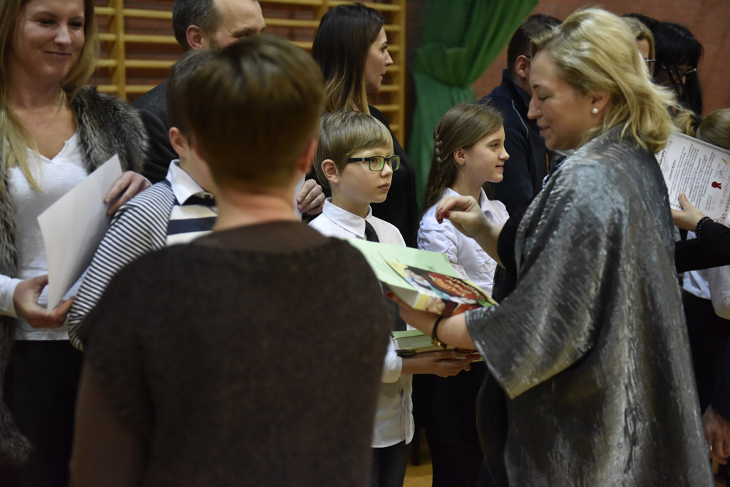 Rada Rodziców ZSI uhonorowała utalentowanych uczniów