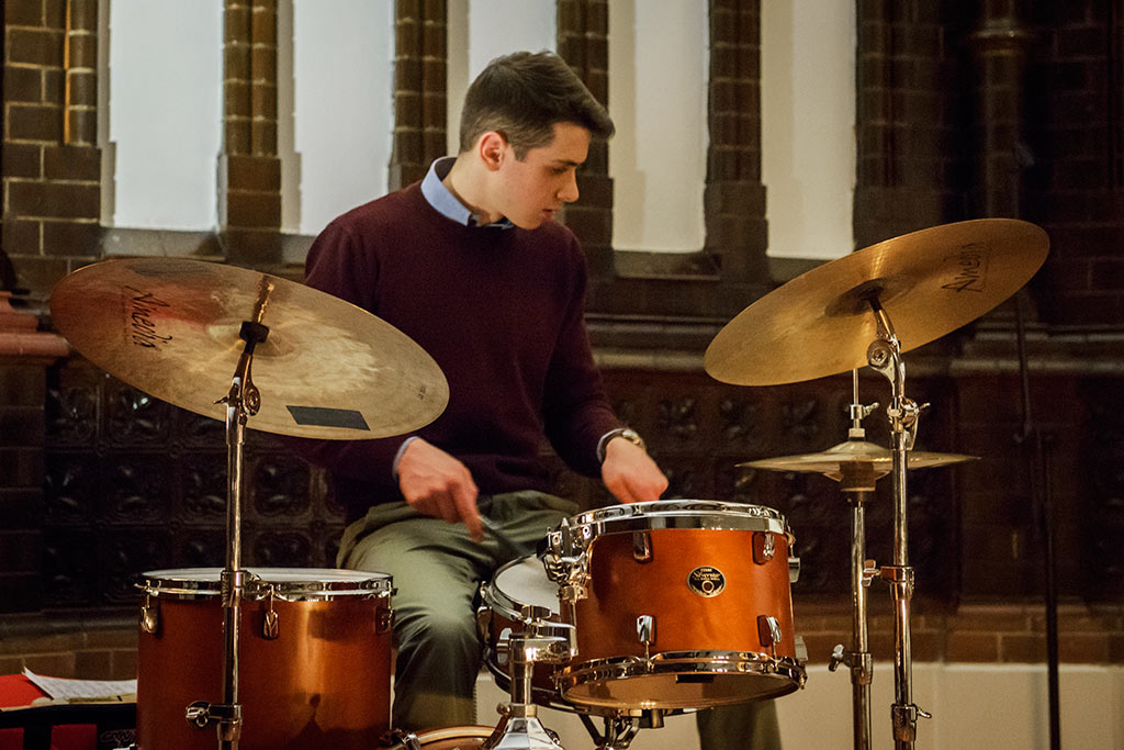 Pełną salę zgromadził koncert kolęd jazzowych w bibliotece