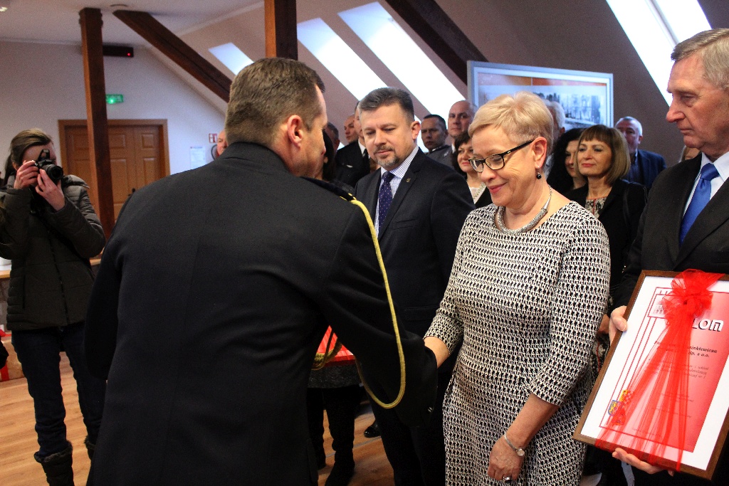 Strażacy pochwalili się zakończoną inwestycją i nowym sprzętem
