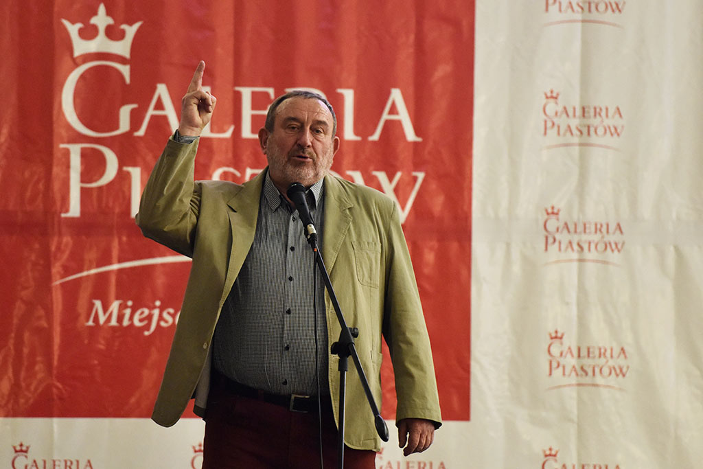 Tadeusz Drozda wystąpił dla seniorów w Galerii Piastów