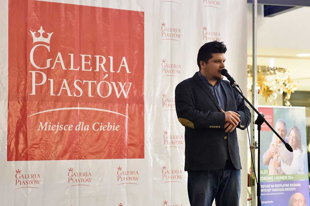 Tadeusz Drozda wystąpił dla seniorów w Galerii Piastów