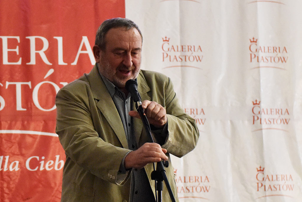 Tadeusz Drozda wystąpił dla seniorów w Galerii Piastów