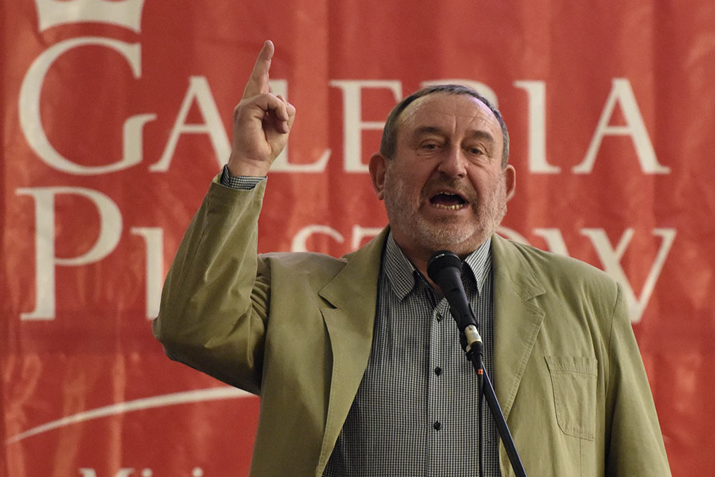 Tadeusz Drozda wystąpił dla seniorów w Galerii Piastów