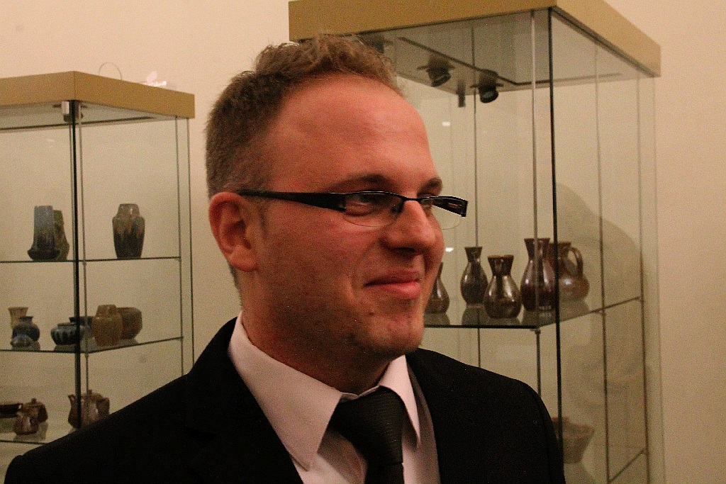Marcin Makuch odebrał statuetkę za Legnicką Książkę Roku 2015