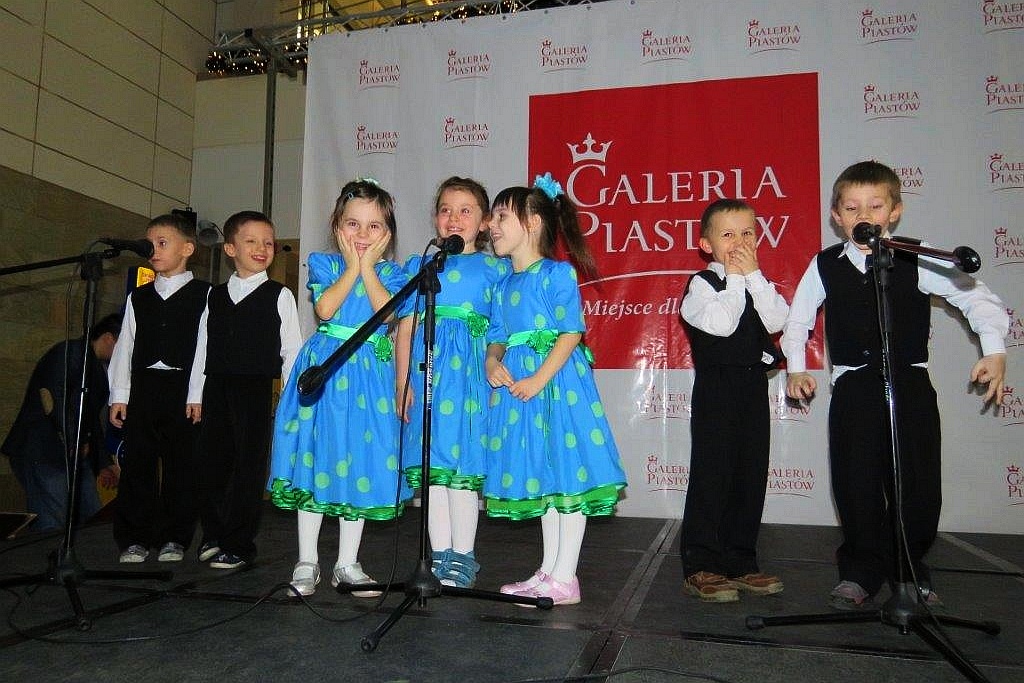 Legnickie przedszkolaki zaprezentowały się w Galerii Piastów