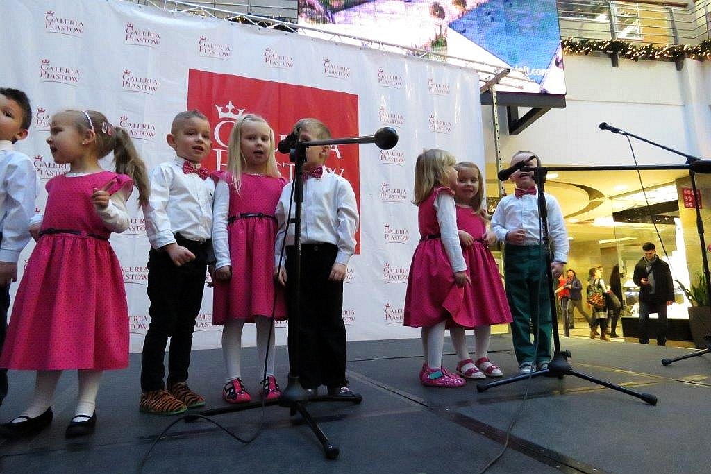 Legnickie przedszkolaki zaprezentowały się w Galerii Piastów