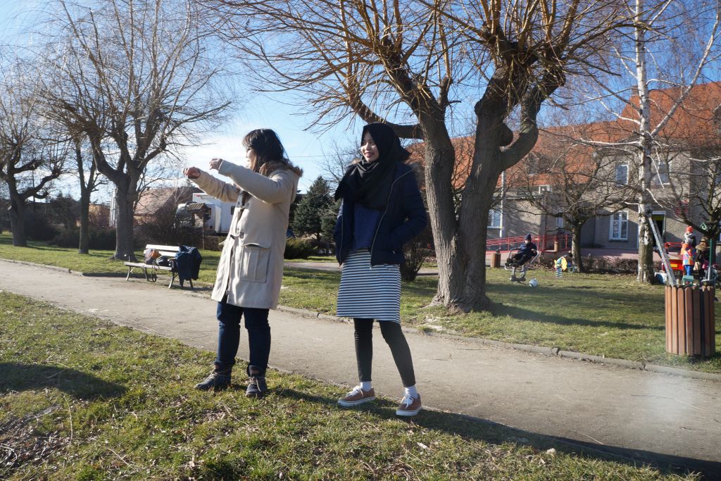 Troje zagranicznych wolontariuszy przebywa w gminie Kunice