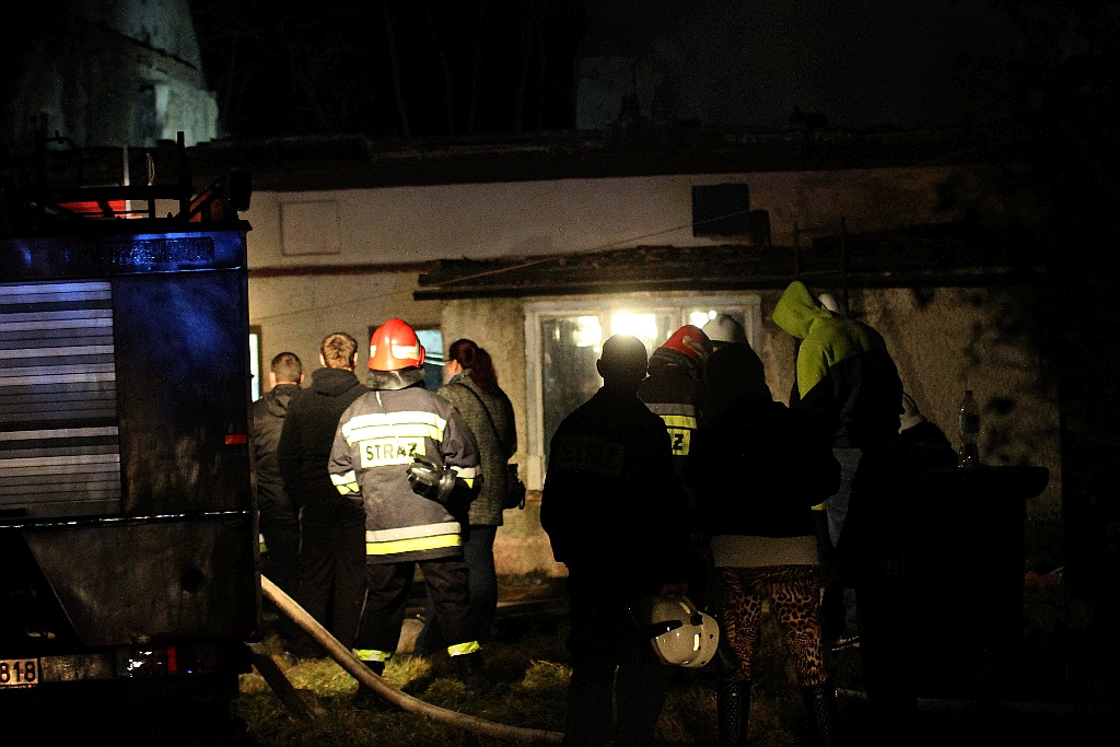 W niedzielne popołudnie zapalił się dom w miejscowości Ruja