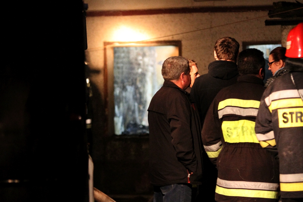 W niedzielne popołudnie zapalił się dom w miejscowości Ruja
