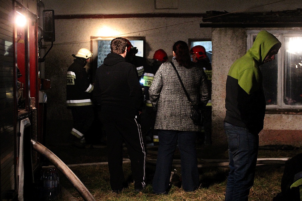 W niedzielne popołudnie zapalił się dom w miejscowości Ruja