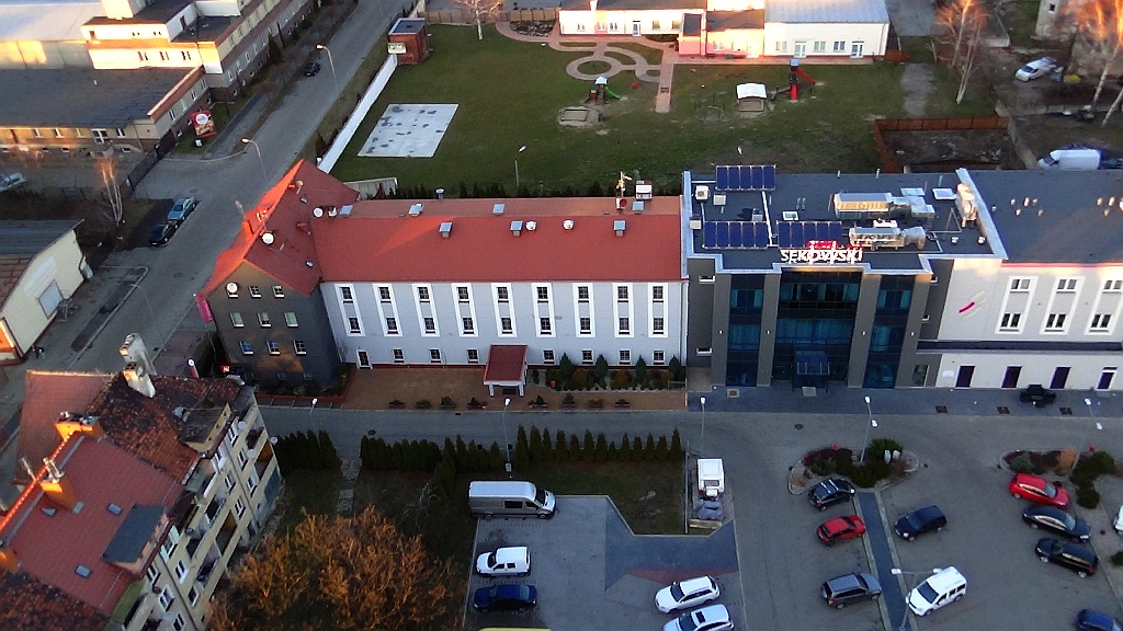 Zobacz niesamowite zdjęcia Legnicy z lotu paralotnią