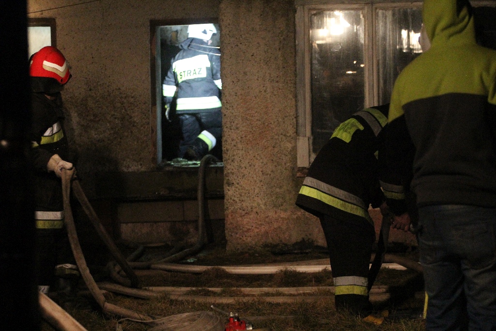 W niedzielne popołudnie zapalił się dom w miejscowości Ruja