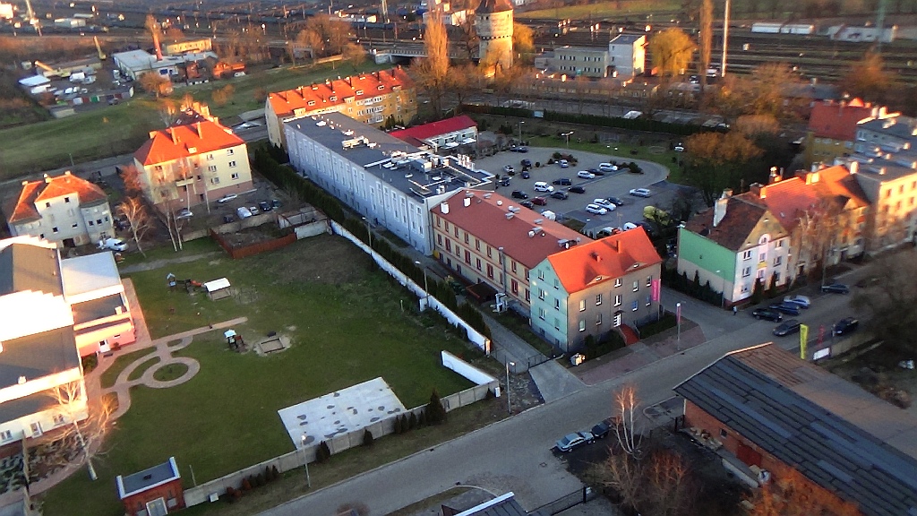 Zobacz niesamowite zdjęcia Legnicy z lotu paralotnią