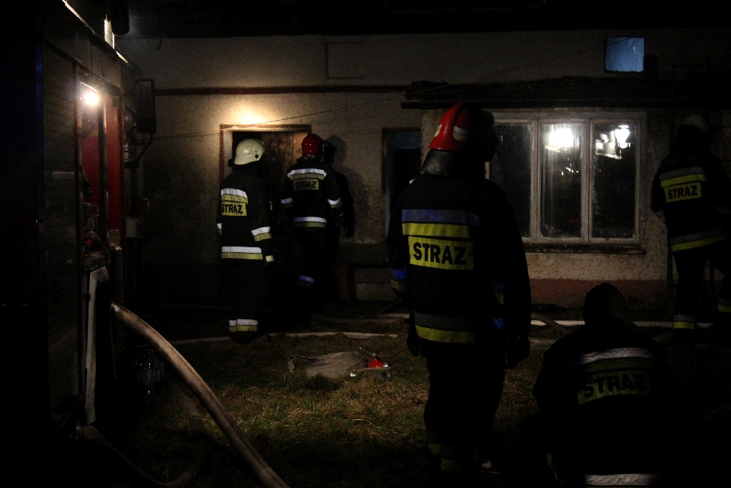 W niedzielne popołudnie zapalił się dom w miejscowości Ruja