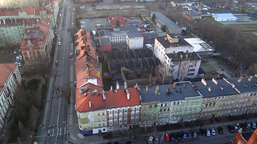 Zobacz niesamowite zdjęcia Legnicy z lotu paralotnią