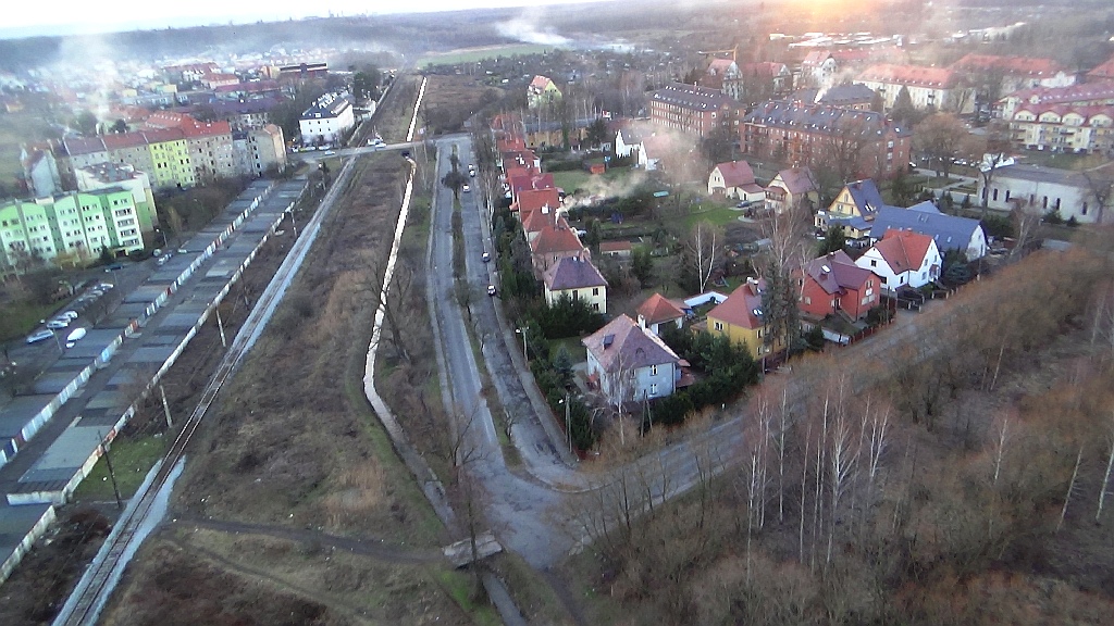 Zobacz niesamowite zdjęcia Legnicy z lotu paralotnią