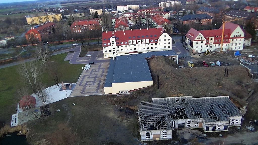 Zobacz niesamowite zdjęcia Legnicy z lotu paralotnią