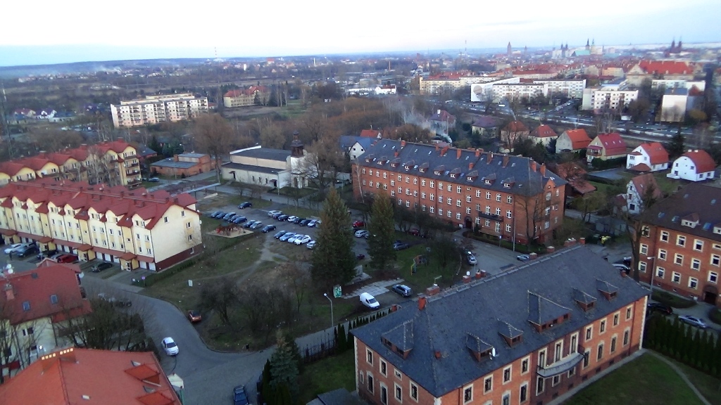 Zobacz niesamowite zdjęcia Legnicy z lotu paralotnią