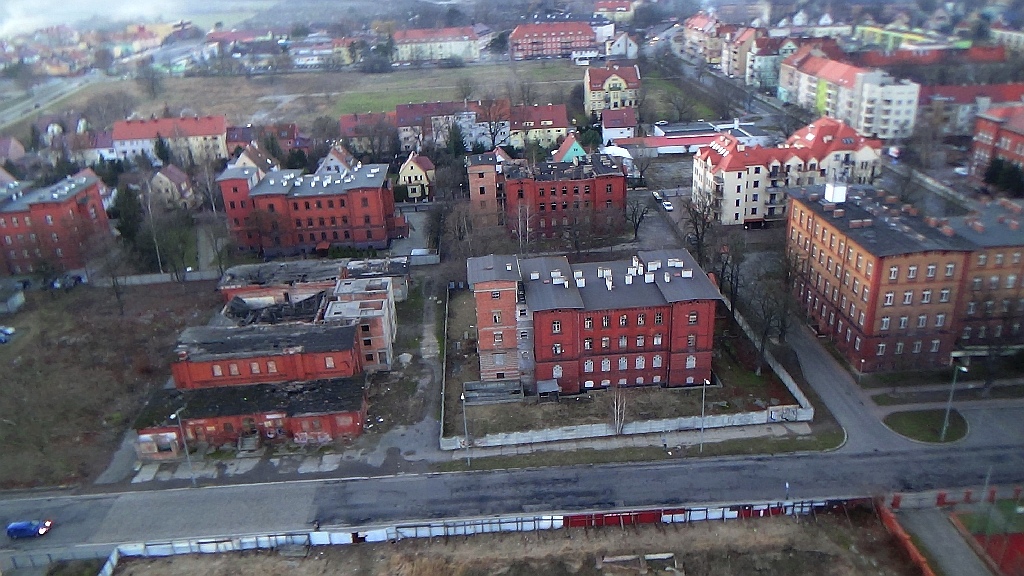 Zobacz niesamowite zdjęcia Legnicy z lotu paralotnią