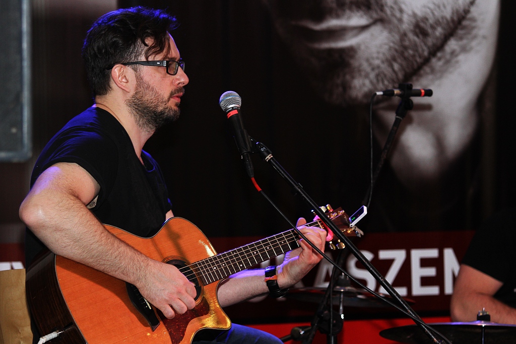 Łukasz Zagrobelny był gwiazdą Walentynek w Galerii Piastów