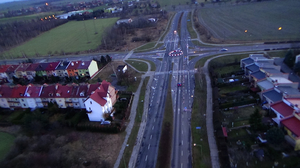 Zobacz niesamowite zdjęcia Legnicy z lotu paralotnią