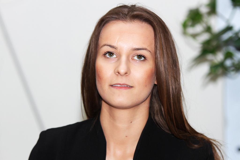Anna Wyszkoni na otwarciu wystawy 