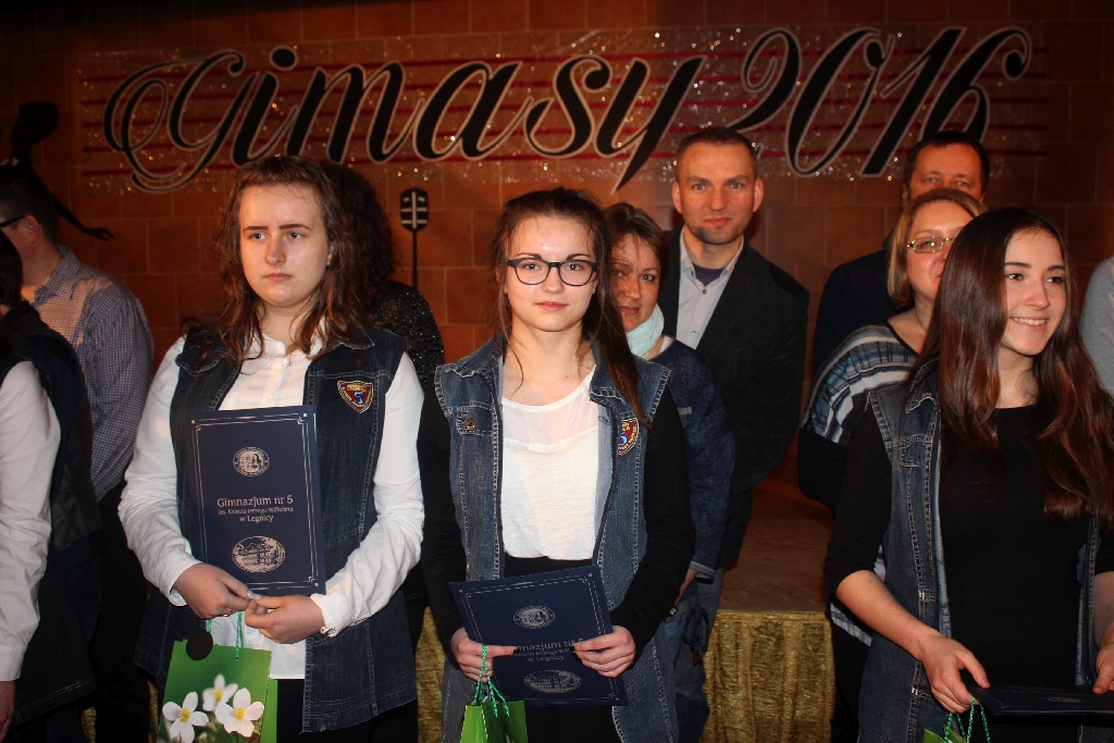 Gimnazjum nr 5 nagrodziło swoich najzdolniejszych uczniów