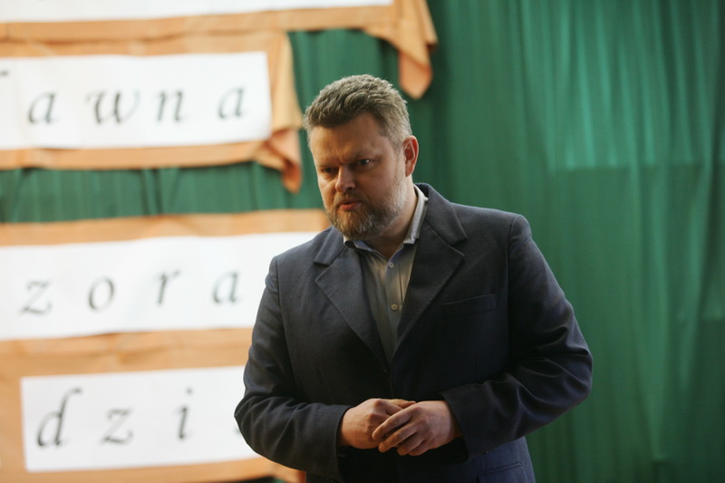 Spektakl „Literatura dawna wczoraj i dziś” w Gimnazjum nr 5