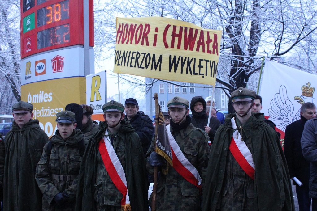 Cześć i chwała bohaterom w Dzień Żołnierzy Wyklętych
