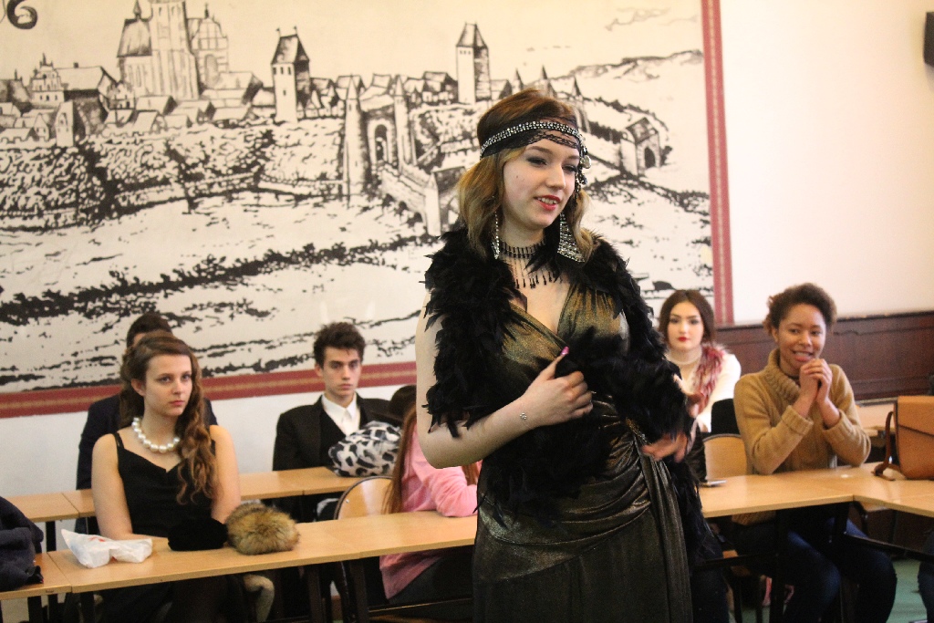 W V LO odbył się konkurs na strój historyczny z lat 20 i 30