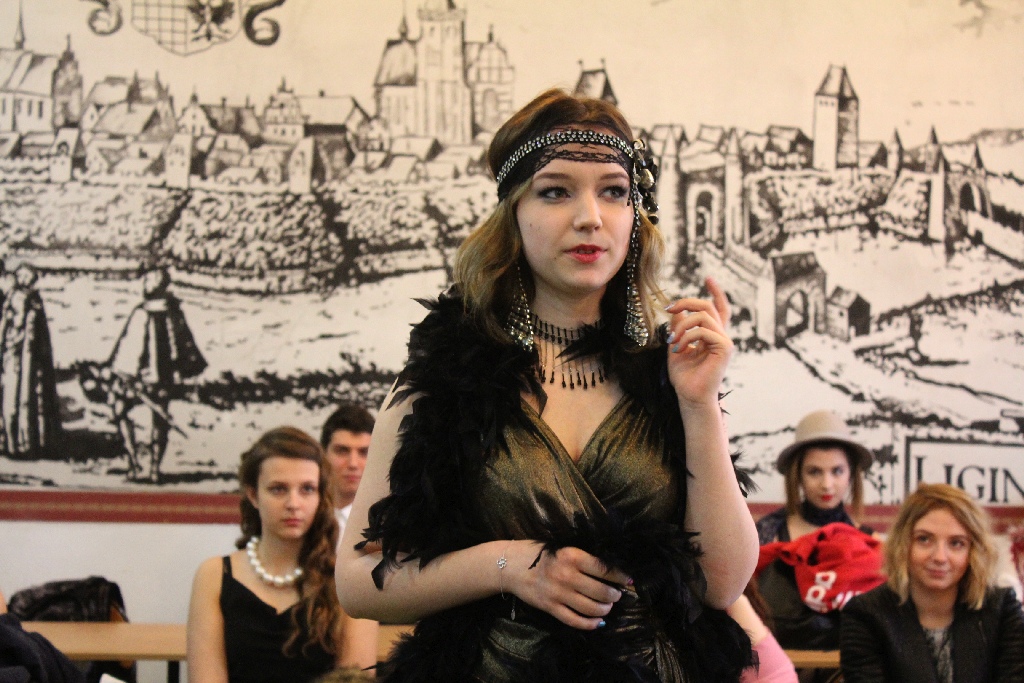 W V LO odbył się konkurs na strój historyczny z lat 20 i 30