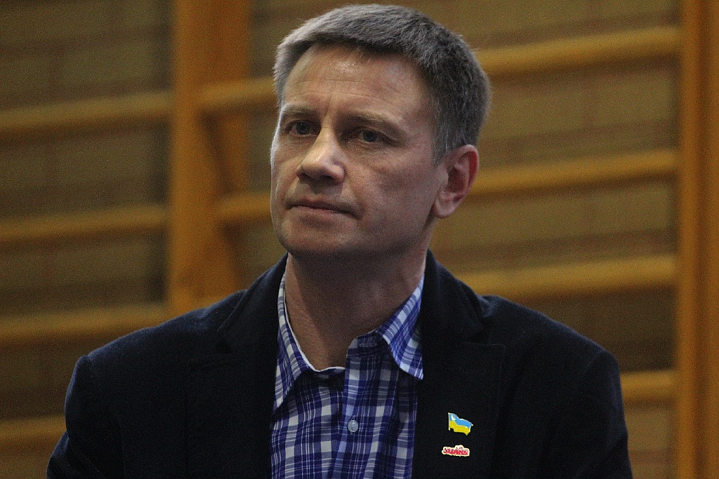 Już po raz drugi Igor Szarapow spotkał się z uczniami V Liceum