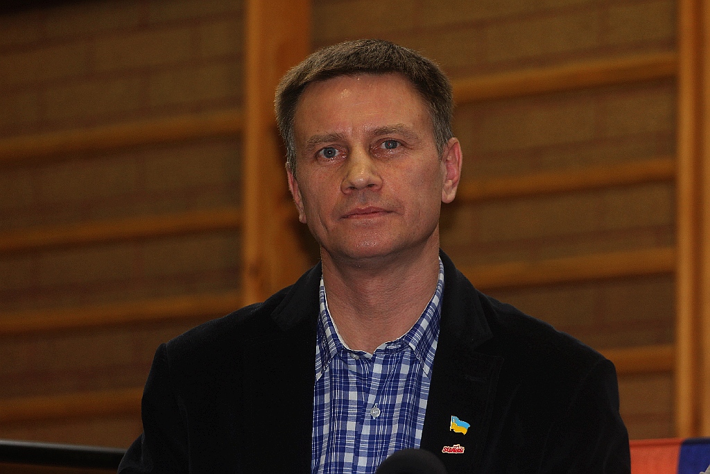 Już po raz drugi Igor Szarapow spotkał się z uczniami V Liceum