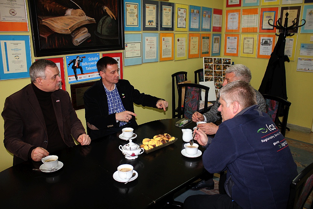 Już po raz drugi Igor Szarapow spotkał się z uczniami V Liceum