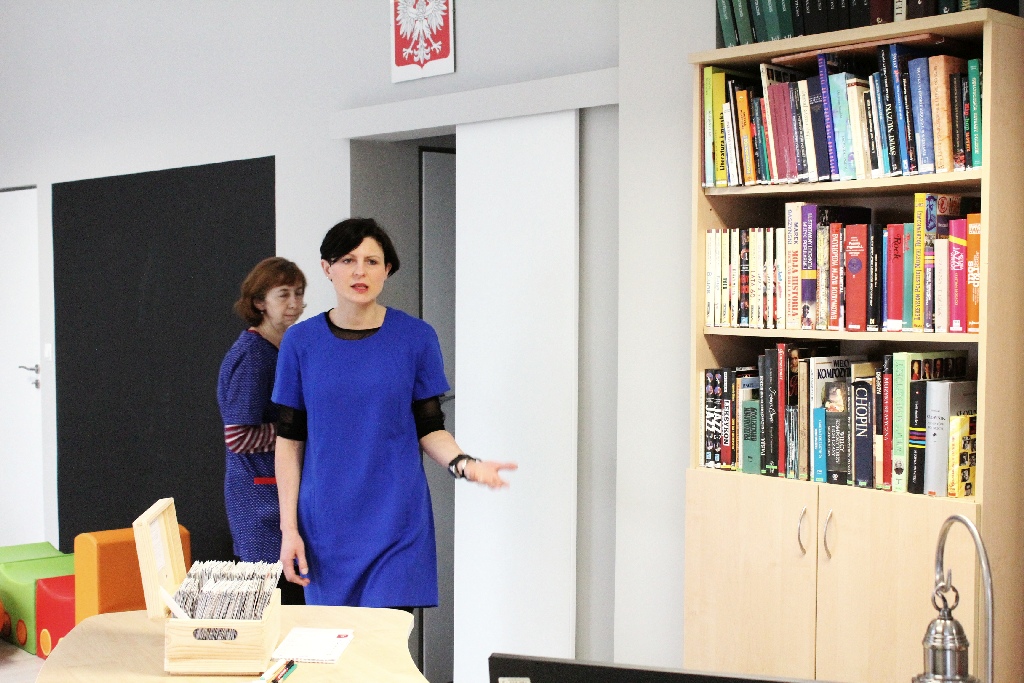 Biblioteka muzyczna po przeprowadzce na Mickiewicza