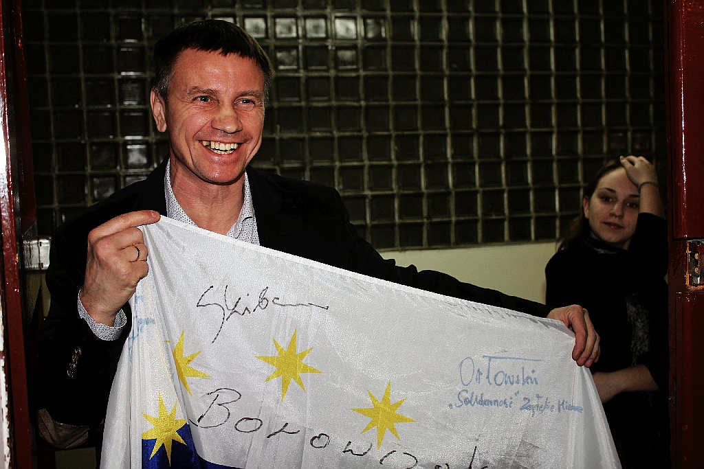 Igor Szarapow spotkał się w legnickiej bibliotece z legniczanami